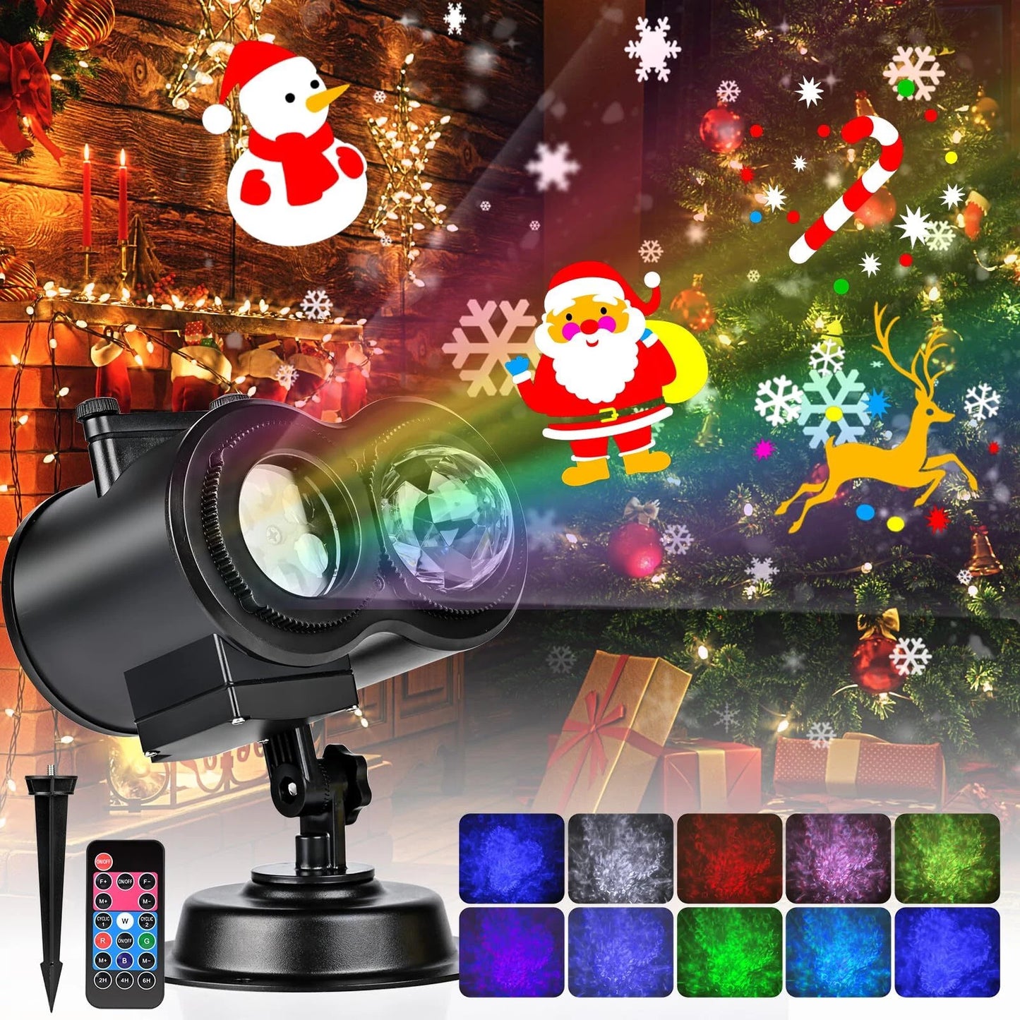 Yoozzo Projecteur de Noël