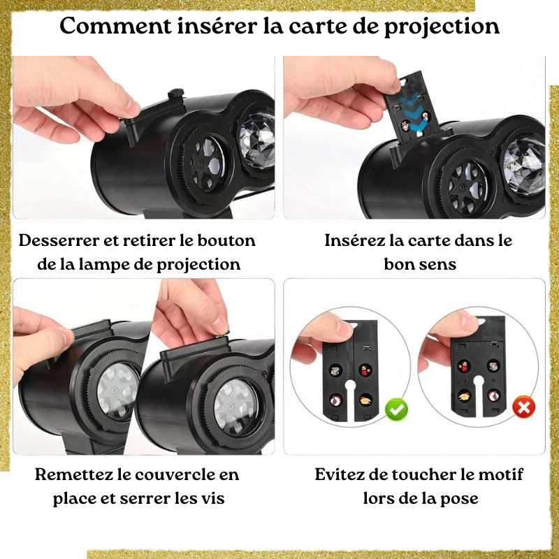 Yoozzo Projecteur de Noël