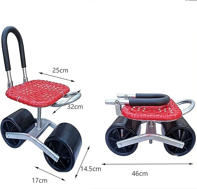 Yoozzo 2.0  – Siège roulant de jardin 360°