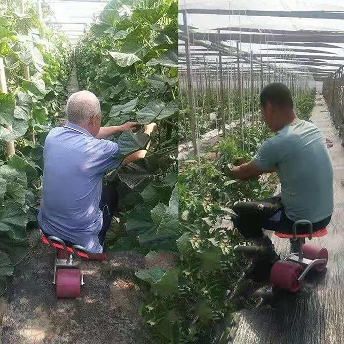 Yoozzo 2.0  – Siège roulant de jardin 360°