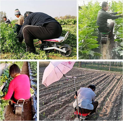 Yoozzo 2.0  – Siège roulant de jardin 360°