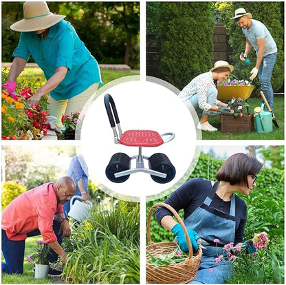 Yoozzo 2.0  – Siège roulant de jardin 360°