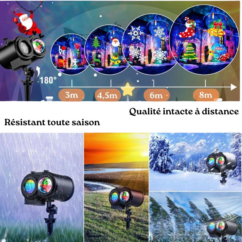 Yoozzo Projecteur de Noël